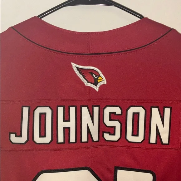 Nike Arizona Cardinals #31 Red and White Men's Jersey - Picture 7 of 9